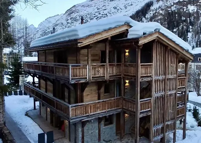 Daire Polaris 1 002 Luxe & Lift 6 Pers Zinal